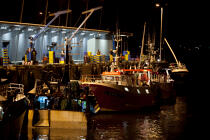 The fishing port of Lorient Kéroman. © Philip Plisson / Plisson La Trinité / AA26527 - Photo Galleries - Town [56]