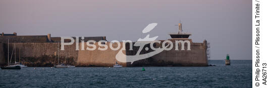 Citadel of Port Louis - © Philip Plisson / Plisson La Trinité / AA26713 - Photo Galleries - From Bénodet to Etel