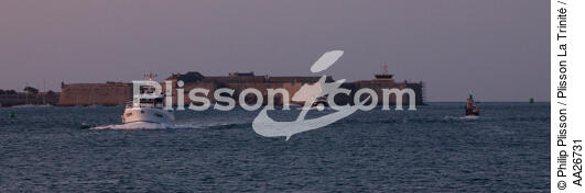 Citadelle de Port-Louis - © Philip Plisson / Plisson La Trinité / AA26731 - Nos reportages photos - Rade de Lorient