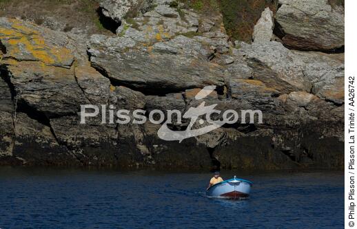 L'île de Groix - © Philip Plisson / Plisson La Trinité / AA26742 - Nos reportages photos - Barque