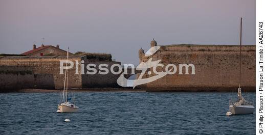 Citadel of Port Louis - © Philip Plisson / Plisson La Trinité / AA26743 - Photo Galleries - Port-Louis