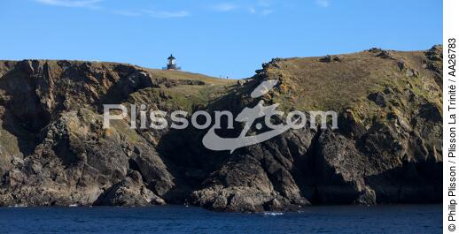 Groix island - © Philip Plisson / Plisson La Trinité / AA26783 - Photo Galleries - Cliff