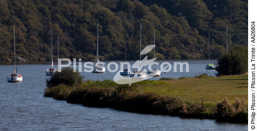 Barrage d'Arzal - © Philip Plisson / Plisson La Trinité / AA26804 - Nos reportages photos - Vilaine [Embouchure de la]