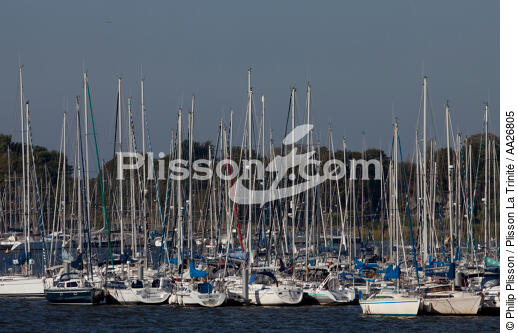 Port d'Arzal - © Philip Plisson / Plisson La Trinité / AA26805 - Nos reportages photos - Morbihan