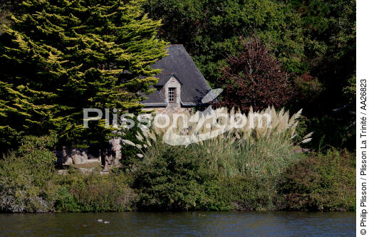 La Vilaine river - © Philip Plisson / Plisson La Trinité / AA26823 - Photo Galleries - River [56]