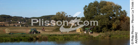 La Vilaine - © Philip Plisson / Plisson La Trinité / AA26842 - Nos reportages photos - Agriculture