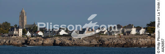Batz-sur-mer - © Philip Plisson / Plisson La Trinité / AA26857 - Nos reportages photos - Eglise