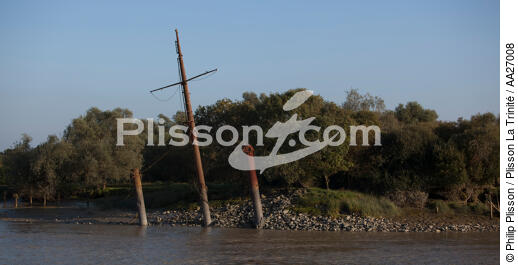 La Loire - © Philip Plisson / Plisson La Trinité / AA27008 - Nos reportages photos - Epave