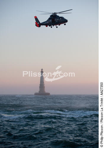 Marine National - © Philip Plisson / Plisson La Trinité / AA27350 - Nos reportages photos - Hélicoptère militaire