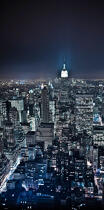 New York © Philip Plisson / Plisson La Trinité / AA27361 - Nos reportages photos - Nuit