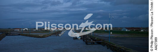Le port dess Brochets - © Philip Plisson / Plisson La Trinité / AA27389 - Nos reportages photos - De Noirmoutier à l'anse de l'Aiguillon