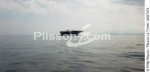 The Tùranor Planetsolar - © Philip Plisson / Plisson La Trinité / AA27474 - Photo Galleries - Motorboating