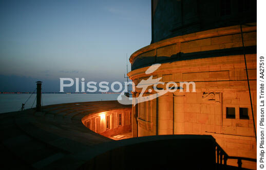 Le phare de Cordouan dans l'estuaire de la Gironde. - © Philip Plisson / Plisson La Trinité / AA27519 - Nos reportages photos - Aquitaine