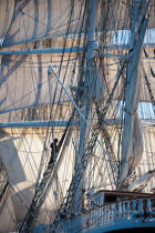 The Belem © Philip Plisson / Plisson La Trinité / AA27565 - Photo Galleries - Three-masted ship