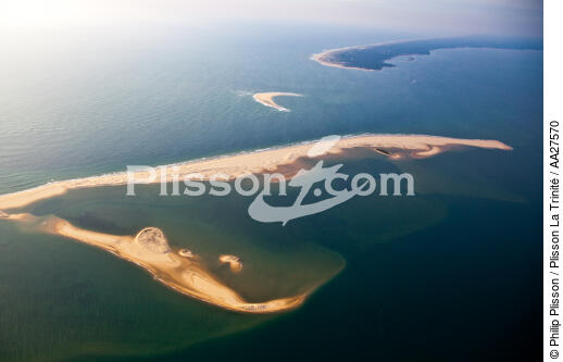 The Arguin sand bank - © Philip Plisson / Plisson La Trinité / AA27570 - Photo Galleries - Arcachon [Basin of]