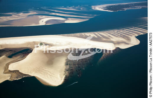 The Arguin sand bank - © Philip Plisson / Plisson La Trinité / AA27573 - Photo Galleries - Arcachon [Basin of]