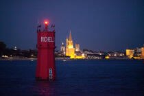 La Rochelle © Philip Plisson / Plisson La Trinité / AA27623 - Nos reportages photos - Nuit