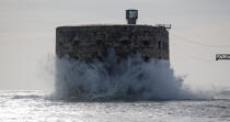 Fort-Boyard © Philip Plisson / Plisson La Trinité / AA27633 - Nos reportages photos - Fort