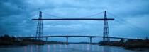 Pont transbordeur sur la Charente © Philip Plisson / Plisson La Trinité / AA27724 - Nos reportages photos - Rochefort