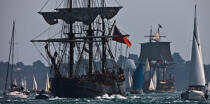 La Semaine du Golfe 2011. © Philip Plisson / Plisson La Trinité / AA27826 - Photo Galleries - Three-masted ship