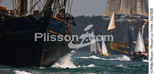 La Semaine du Golfe 2011. - © Philip Plisson / Plisson La Trinité / AA27828 - Photo Galleries - Three-masted ship