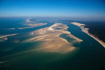 Arguin Sand Bank © Philip Plisson / Plisson La Trinité / AA28084 - Photo Galleries - Big tides