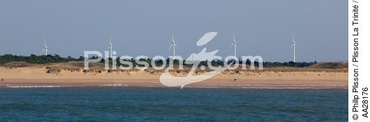Brétignoles windpump - © Philip Plisson / Plisson La Trinité / AA28176 - Photo Galleries - Pays de Loire
