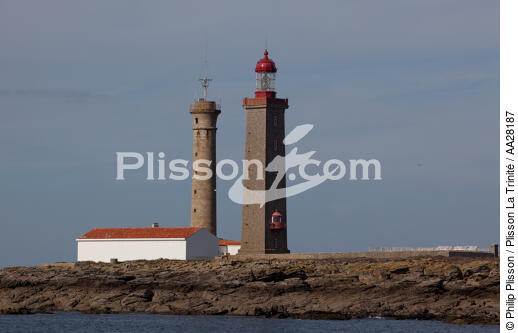 Le Pilier island - © Philip Plisson / Plisson La Trinité / AA28187 - Photo Galleries - Lighthouse [85]