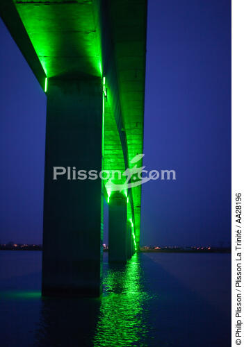Estuaire de la Seudre - © Philip Plisson / Plisson La Trinité / AA28196 - Nos reportages photos - Pont