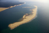Arguin Sand Bank © Philip Plisson / Plisson La Trinité / AA28199 - Photo Galleries - Big tides