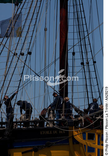 L'Etoile du Roy pendant La Semaine du Golfe 2011 - © Philip Plisson / Plisson La Trinité / AA28219 - Nos reportages photos - Grand voilier