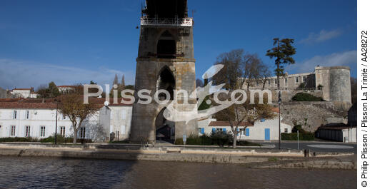 Tonnay-Charente - © Philip Plisson / Plisson La Trinité / AA28272 - Photo Galleries - River