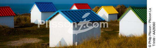 Gouville-sur-mer cabin - © Philip Plisson / Plisson La Trinité / AA28360 - Photo Galleries - Cabin
