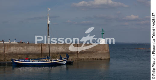 Noirmoutier, l'Herbaudière port - © Philip Plisson / Plisson La Trinité / AA28437 - Photo Galleries - Lifeboat