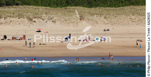 La Coubre beach - © Philip Plisson / Plisson La Trinité / AA28525 - Photo Galleries - Charente Maritime