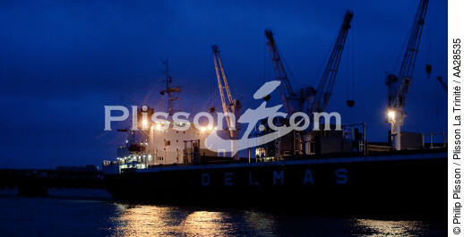 Port de la Palice a la Rochelle - © Philip Plisson / Plisson La Trinité / AA28535 - Nos reportages photos - Nuit