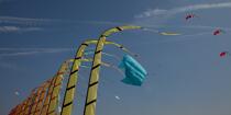 Rencontres Internationales de cerfs-volants à Berck sur Mer © Philip Plisson / Plisson La Trinité / AA28632 - Nos reportages photos - Rencontres Internationales de cerfs-volants à Berck sur Mer