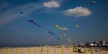 International Meetings of kites in Berck sur Mer [AT] © Philip Plisson / Plisson La Trinité / AA28640 - Photo Galleries - Pas de Calais