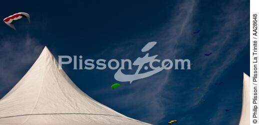 International Meetings of kites in Berck sur Mer [AT] - © Philip Plisson / Plisson La Trinité / AA28648 - Photo Galleries - Nord-Pas-de-Calais