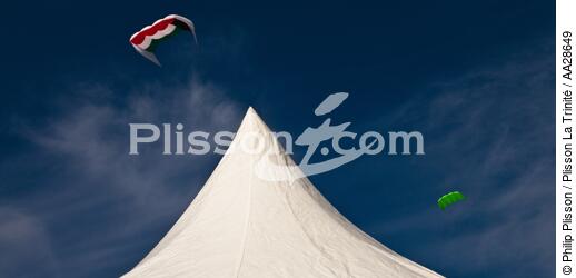 International Meetings of kites in Berck sur Mer [AT] - © Philip Plisson / Plisson La Trinité / AA28649 - Photo Galleries - Berck