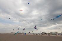 International Meetings of kites in Berck sur Mer [AT] © Philip Plisson / Plisson La Trinité / AA28687 - Photo Galleries - Non-nautical sports