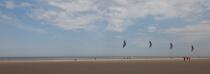 International Meetings of kites in Berck sur Mer [AT] © Philip Plisson / Plisson La Trinité / AA28688 - Photo Galleries - Pas de Calais