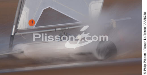 Grand Prix de Chars à voile à Omaha Beach - © Philip Plisson / Plisson La Trinité / AA28730 - Nos reportages photos - Omaha Beach