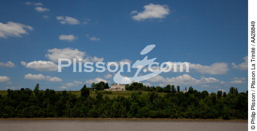 Bayon-sur-Gironde - © Philip Plisson / Plisson La Trinité / AA28849 - Nos reportages photos - Monument historique