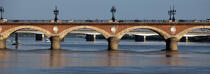 Bordeaux © Philip Plisson / Plisson La Trinité / AA28913 - Photo Galleries - Pont de Pierre