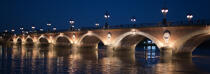 Bordeaux © Philip Plisson / Plisson La Trinité / AA28922 - Photo Galleries - Pont de Pierre