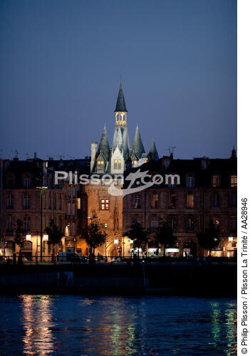 Bordeaux - © Philip Plisson / Plisson La Trinité / AA28946 - Photo Galleries - Night