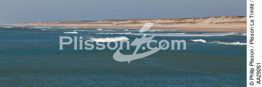 Lacanau - © Philip Plisson / Plisson La Trinité / AA29261 - Nos reportages photos - Surf
