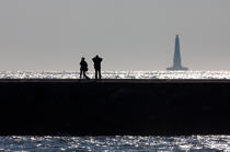 Cordouan lighthouse from Le verdon port © Philip Plisson / Plisson La Trinité / AA29273 - Photo Galleries - Light
