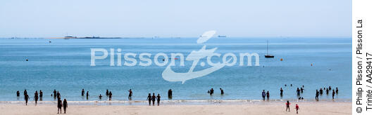 La Baule - © Philip Plisson / Plisson La Trinité / AA29417 - Photo Galleries - Calm sea
